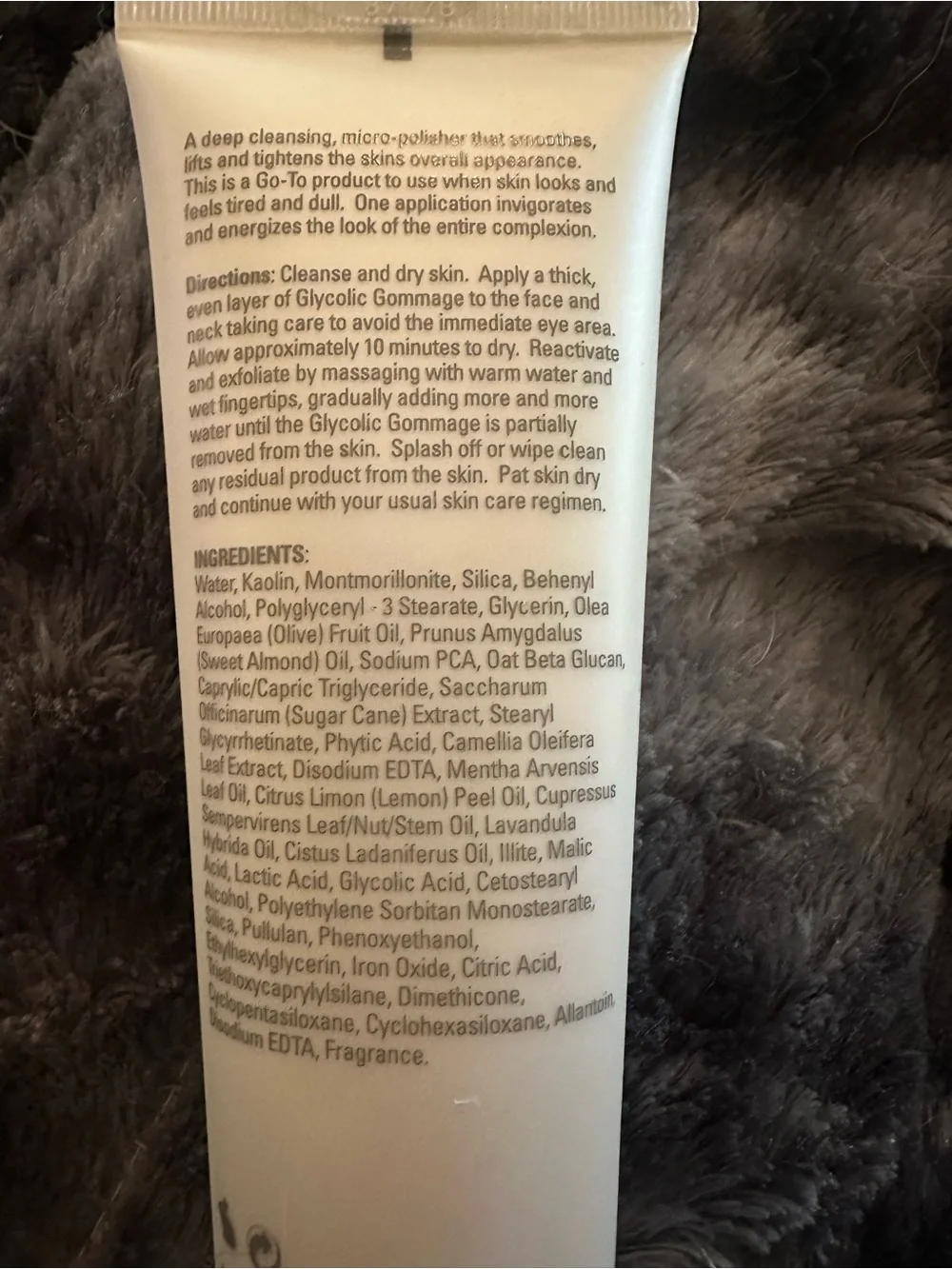 Serious Skincare Glycolic Gommage Exfoliating Retexturizing Facial